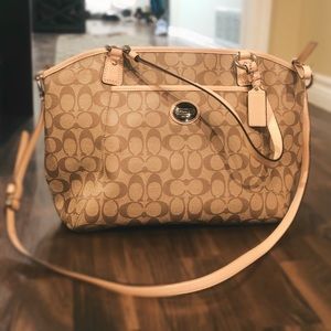 Monogrammed Coach Purse